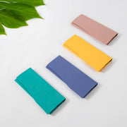 Hard Shell, Fold-Flat Colorful Vegan Leather Glasses Case - Perrywinkle