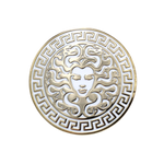 Load image into Gallery viewer, Medusa Enamel Pin - Greek Mythology Feminist Witch Lapel Pin
