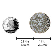 Medusa Enamel Pin - Greek Mythology Feminist Witch Lapel Pin
