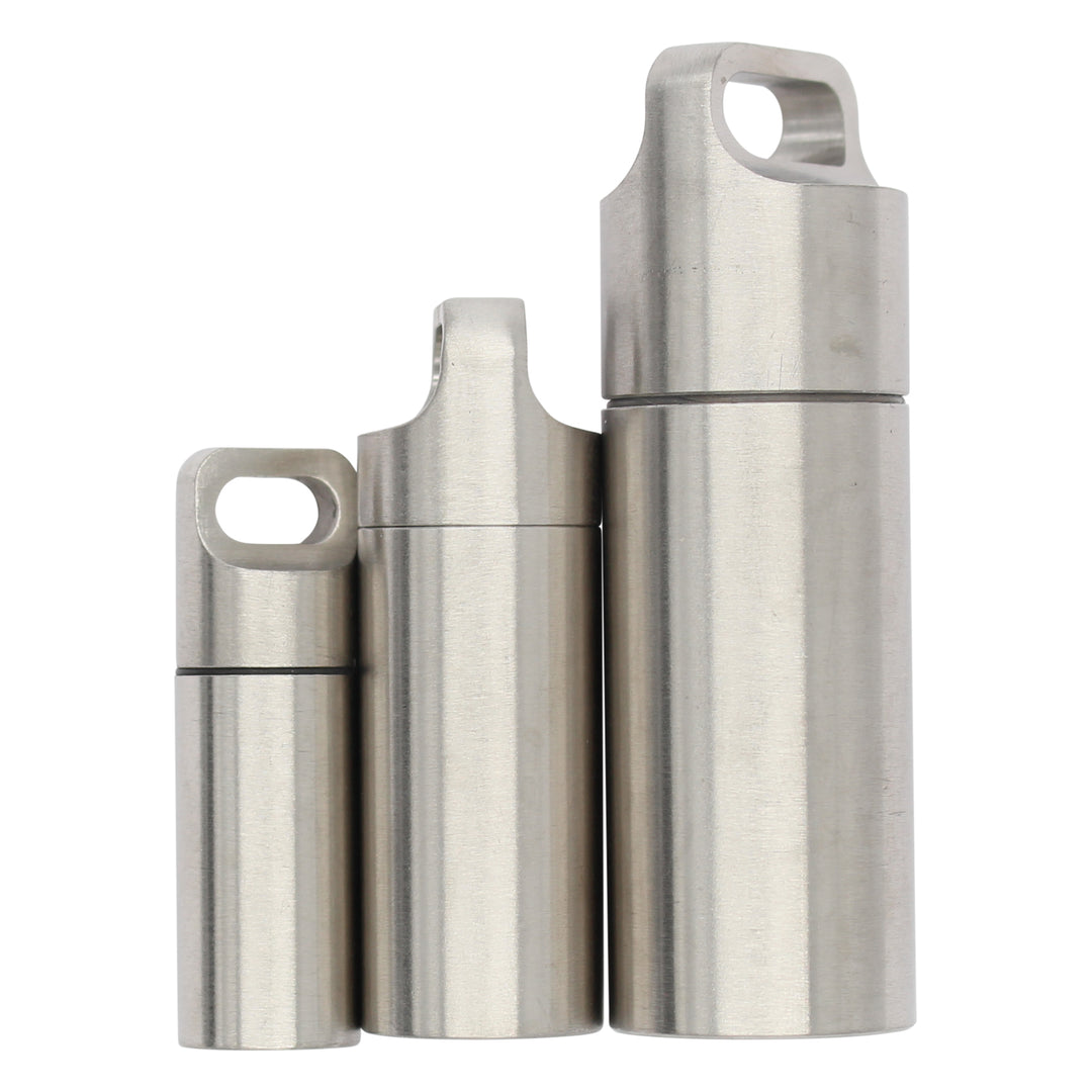 CNC 304 Steel - Pill Holder Keychain