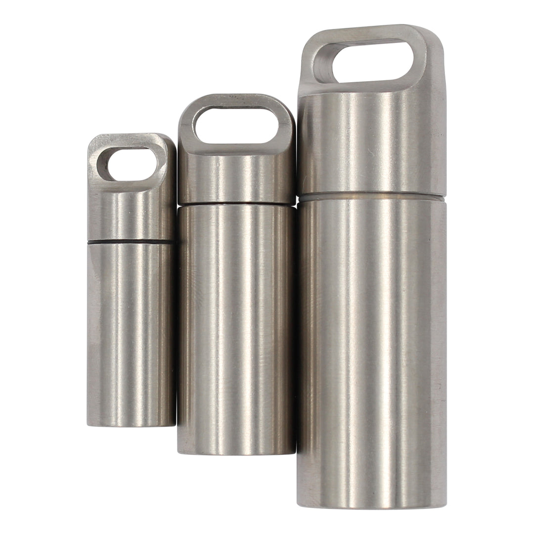 CNC 304 Steel - Pill Holder Keychain