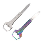 Load image into Gallery viewer, Mini Folding EDC Knife Keychain – Keychain Shape Pocket Knife