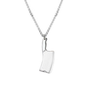 Mini Axe Keychain Necklace – Fake Pocket Knife Pendant, Lumberjack Gift, EDC Accessory