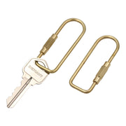 Brass Keyring -Key Fob/Keychain With Screw Closure