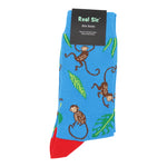 Load image into Gallery viewer, Monkey Socks - Comfy Cotton for Men &amp; Women
