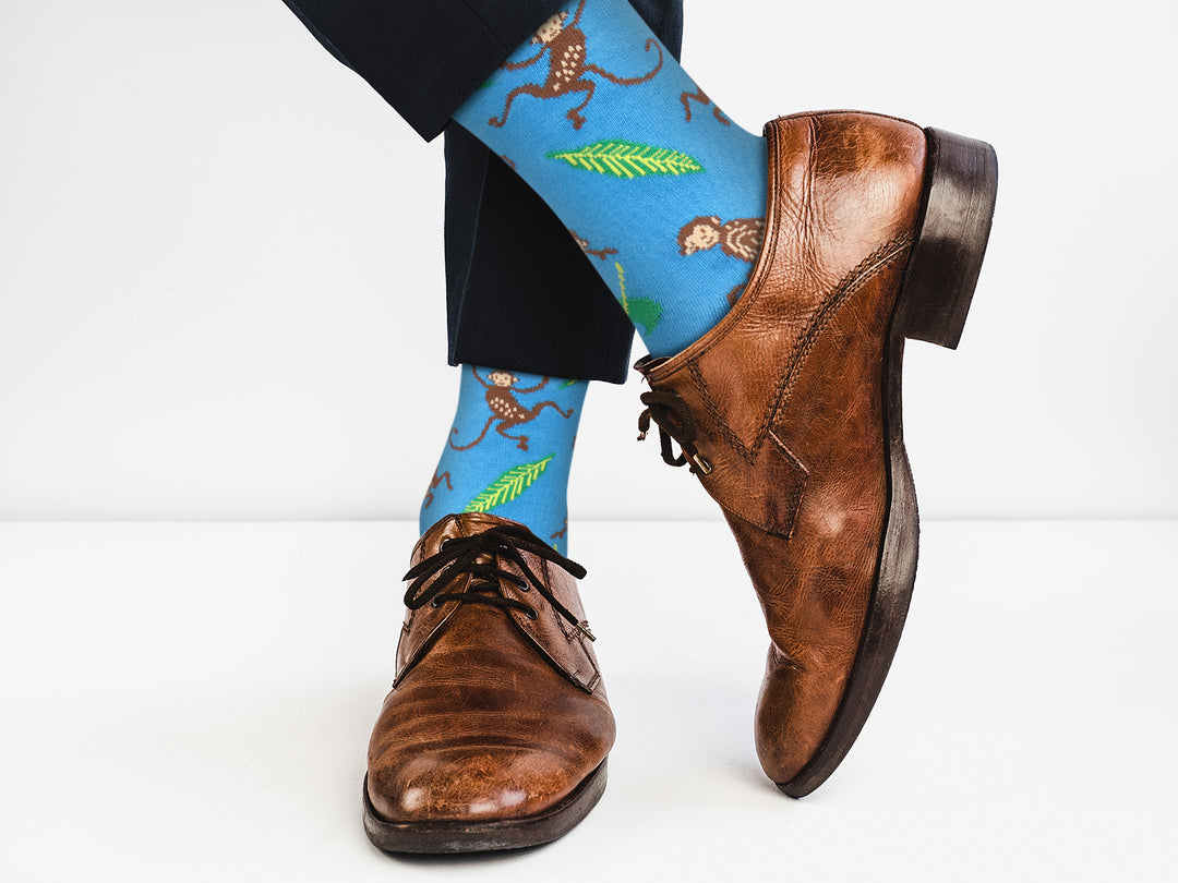 Monkey Socks - Comfy Cotton for Men & Women