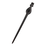 Load image into Gallery viewer, Dark Sandalwood, Wood Hair Pin, Clip, Hair Sticks - Lute
