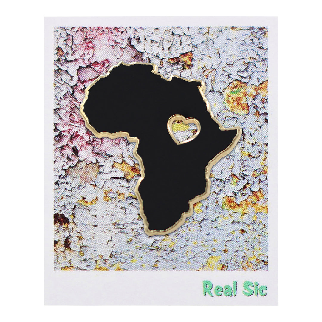 Heart of Africa Pin – Black Lives Matter - Black Panther Enamel Pin