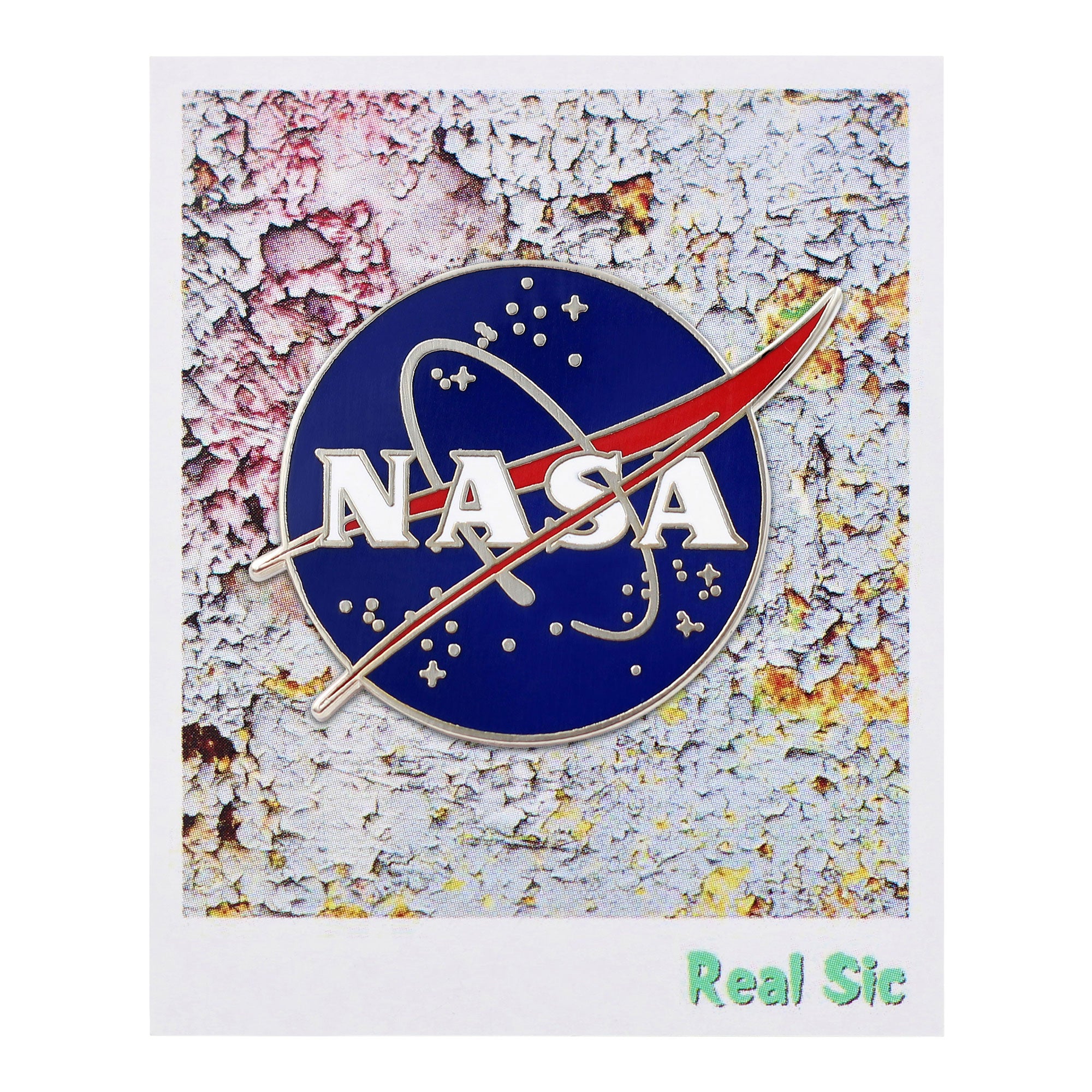 NASA Logo Pin - Astronaut Space Enamel Pin – Real Sic