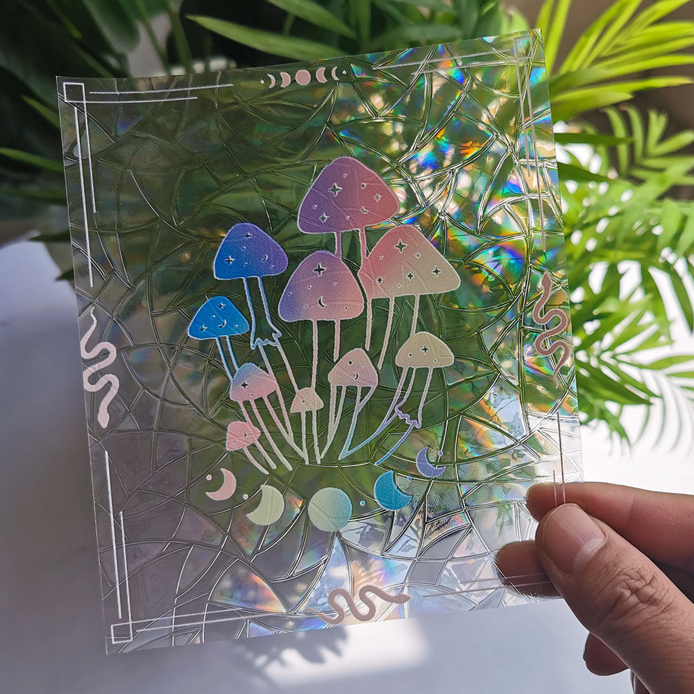 Vinyl Suncatchers For Windows Hanging, Rainbow Maker Sticker, Window Rainbow Maker for Home Decor