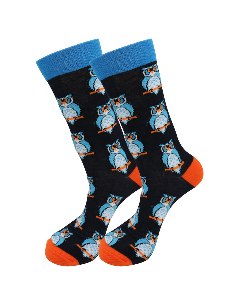 Owl Socks - Comfy Cotton for Men & Women