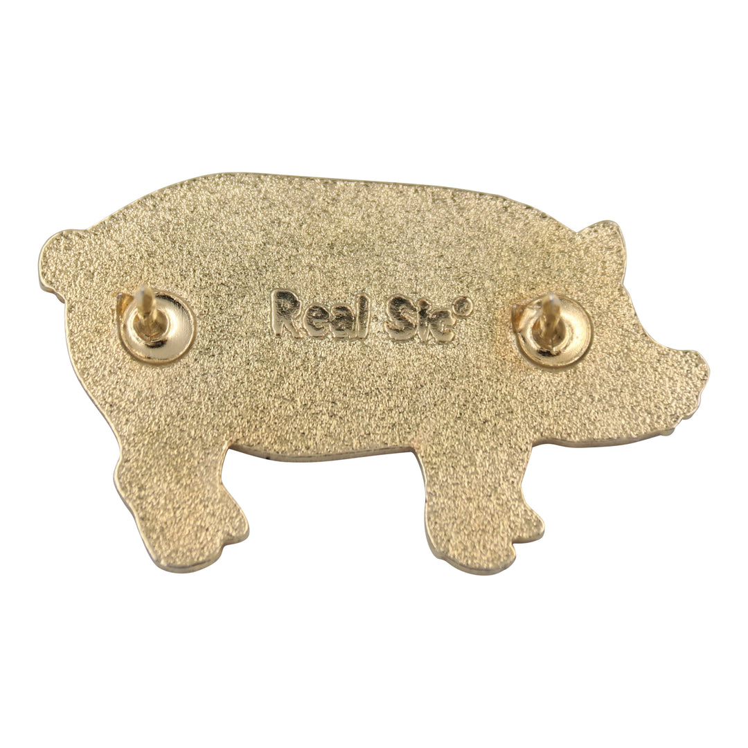Pig Butcher Cuts Enamel Pin - Pork Diagram Lapel Pin for Hats, Jackets, Aprons