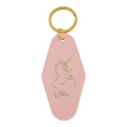 REAL SIC - Vintage Unicorn Key chain - Route 66 / Hotel Key