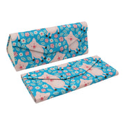 Pig Print Glasses Case - Vegan Leather Magic Folding Hardcase