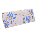 Load image into Gallery viewer, Peacock Print Glasses Case - Vegan Leather Magic Folding Hardcase
