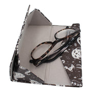 Witchy Cats Glasses Case - Horror/Halloween - Vegan Leather