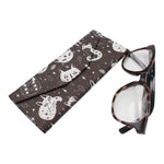 Load image into Gallery viewer, Witchy Cats Glasses Case  - Horror/Halloween - Vegan Leather