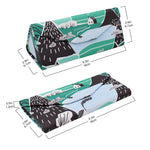 Load image into Gallery viewer, Farm House Print Glasses Case - Vegan Leather Magic Folding Hardcase