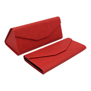 Rose Solid Color Glasses Case - Vegan Leather Magic Folding Hardcase