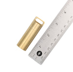 Load image into Gallery viewer, CNC 304 Brass - Pill Holder Keychain

