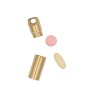 CNC 304 Brass - Pill Holder Keychain