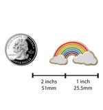 Load image into Gallery viewer, Rainbow Pride Enamel Lapel Pin - LGBTQ Pride Pin Series