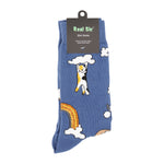 Load image into Gallery viewer, Cloud Rainbow Cats Socks - Comfy Cotton for Men &amp; Women
