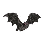 Load image into Gallery viewer, Bat Enamel Pin - Glow-in-The-Dark White Bat Lapel Pin