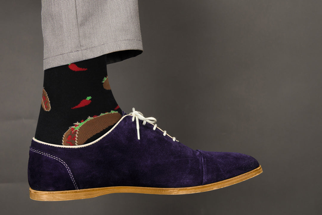 Chili Tacos Socks - Comfy Cotton for Men & Women