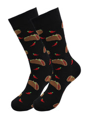 Chili Tacos Socks - Comfy Cotton for Men & Women