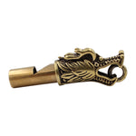 Load image into Gallery viewer, Dragon Emergency Whistle Keychain
