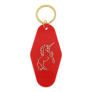 REAL SIC - Vintage Unicorn Key chain - Route 66 / Hotel Key