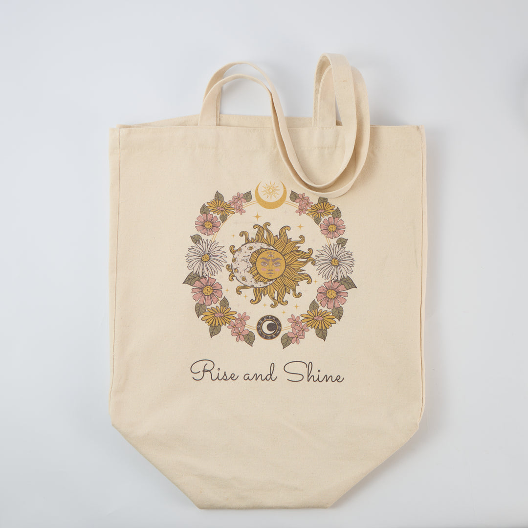 Reusable Cotton Tote Bag - Eco-Friendly Shopping Bag for Groceries