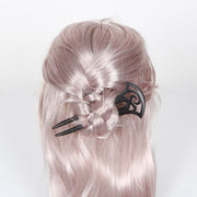 Natural Sandalwood Hair Fork for Women - (Wave)