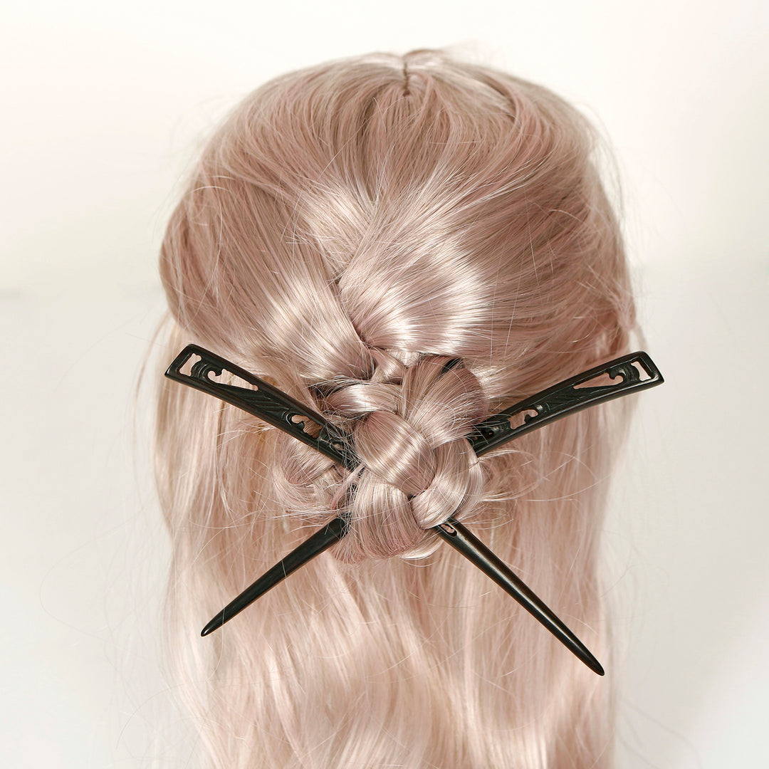 Blade Wood Hair Stick for Women - Japanese Hair Accessory