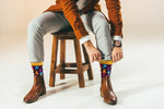 Load image into Gallery viewer, Trippy Mushroom Socks - Comfy Cotton for Men &amp; Women