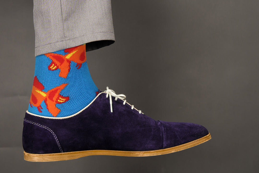 Goldfish Socks - Comfy Cotton for Men & Women