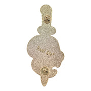 Tattoo Knife Style Skull - Occult, Halloween Enamel Pin