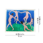 Load image into Gallery viewer, The Dance Acrylic Magnet – Henri Matisse Art Fridge Magnet &amp; Museum Souvenir