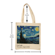 Reusable Cotton Tote Bag - Eco-Friendly Shopping Bag for Groceries - 15