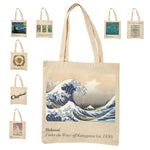 Load image into Gallery viewer, Reusable Cotton Tote Bag - Eco-Friendly Shopping Bag for Groceries - 15.5&quot; x 14.5&quot;
