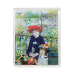Load image into Gallery viewer, Two Sisters Acrylic Magnet - Museum Souvenir Renoir Art Fridge Magnet