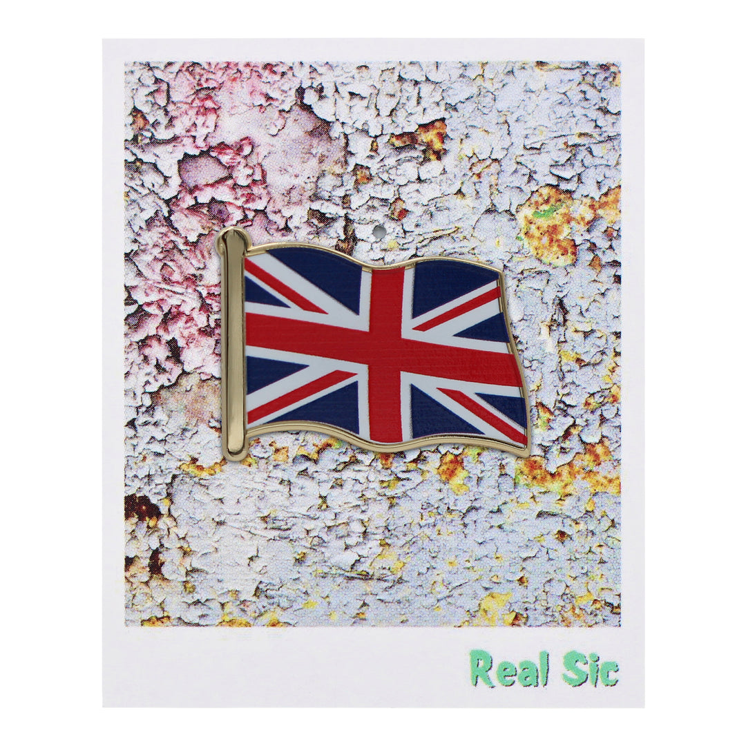 United Kingdom Flag Enamel Pin For Patriotic & Ceremonial Souvenir