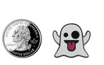 Load image into Gallery viewer, Ghost Emoji Pin – Enamel Pin for your Life