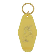 REAL SIC - Vintage Unicorn Key chain - Route 66 / Hotel Key