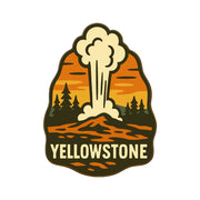 Yellowstone National Park Enamel Pin