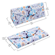 Koala Print Glasses Case - Vegan Leather Magic Folding Hardcase