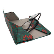 Snake Print Glasses Case - Vegan Leather Magic Folding Hardcase