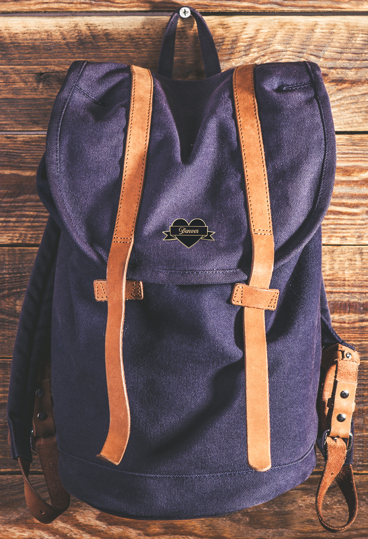 I Heart Denver Enamel Pin – Colorado Souvenir Pin