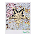 Load image into Gallery viewer, Sabbatic Goat Pentagram Occult Enamel Pin